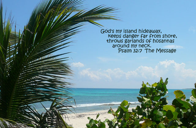 Island Hideaway Greeting Card